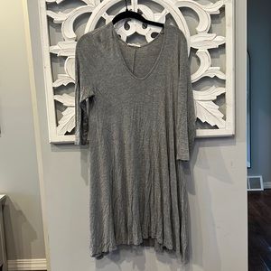 Grey T Shirt Dress